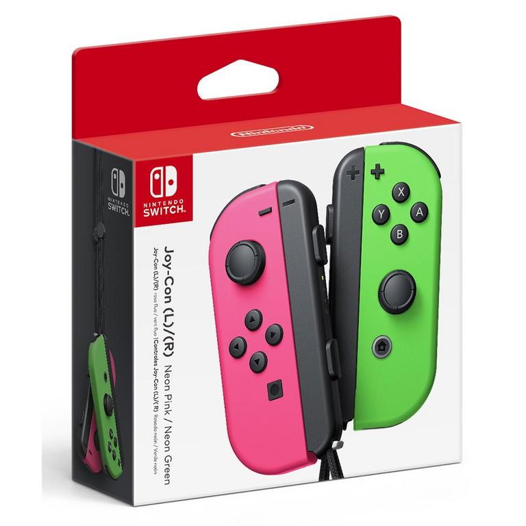 Joy Cons Pink and Green