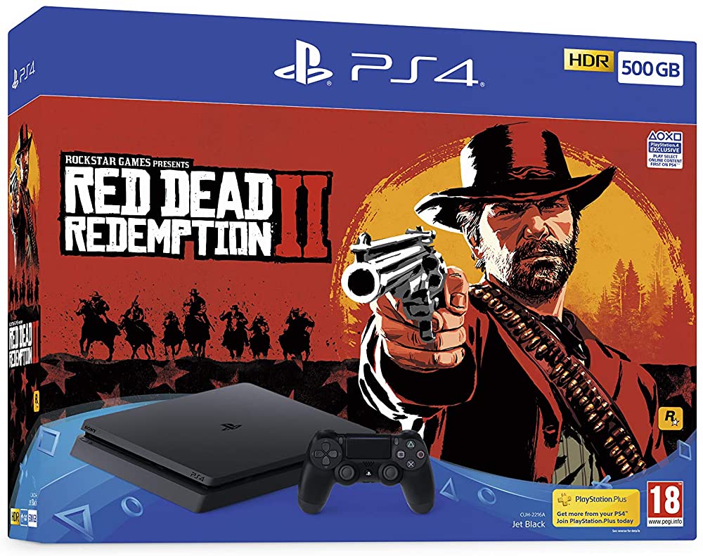 Playstation 4 Slim RDR2 (Fattal Warranty)